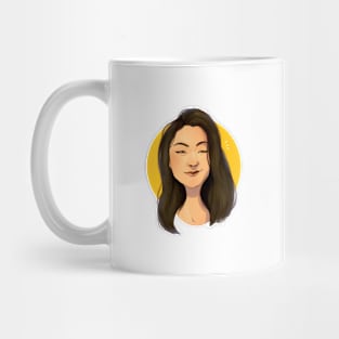 Mitski Cartoon face Mug